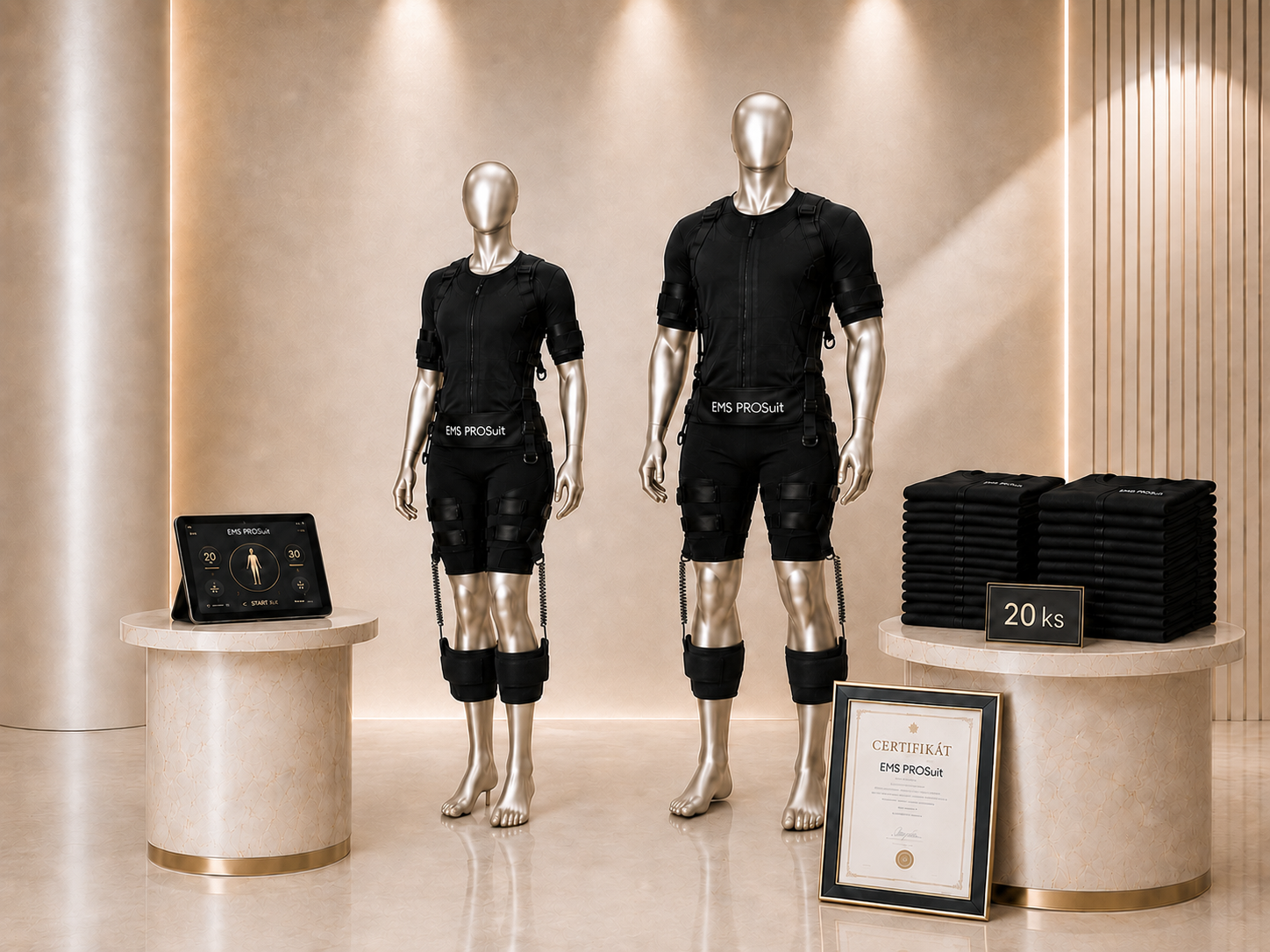 Sestava EMS PROSuit DOUBLE